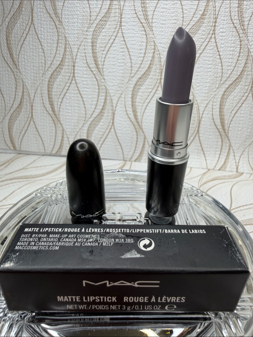 MAC Cosmetics Matte Lipstick — A46 Lightly Charred